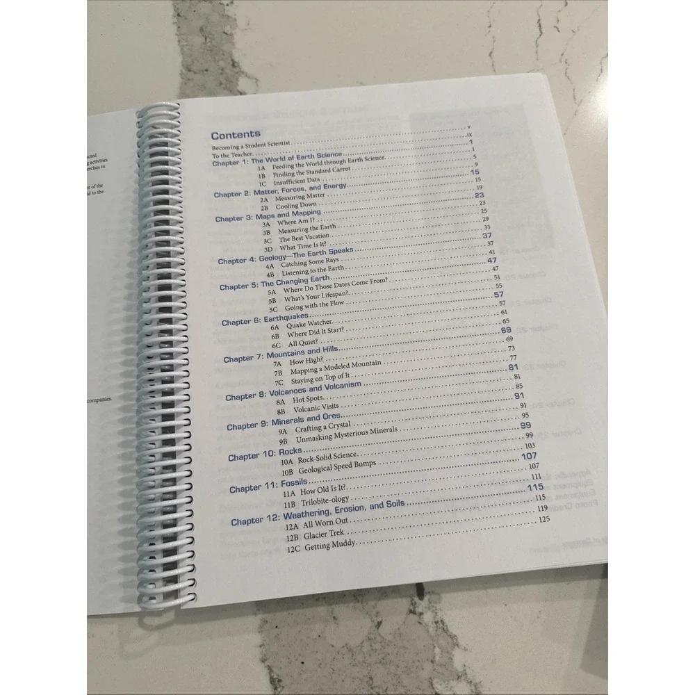 BJU Earth Science 4th Edition 8th Grade Textbook And Teacher Lab Manual